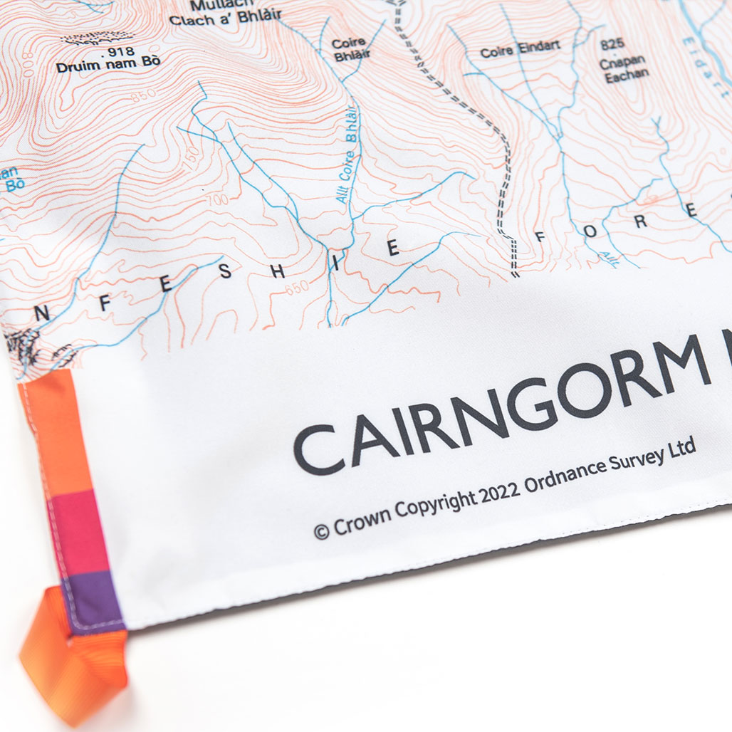 OS Cairngorms picnic blanket