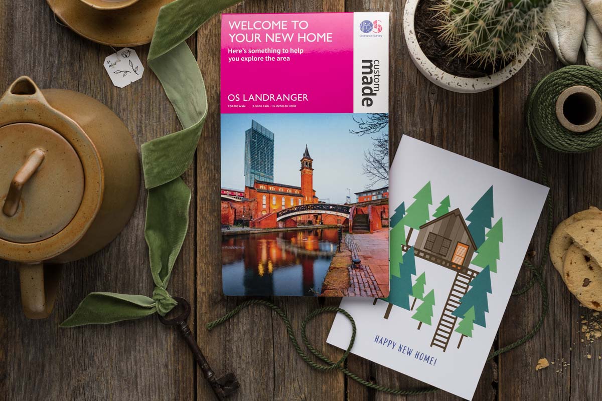 Custom Made Landranger Personalised Maps