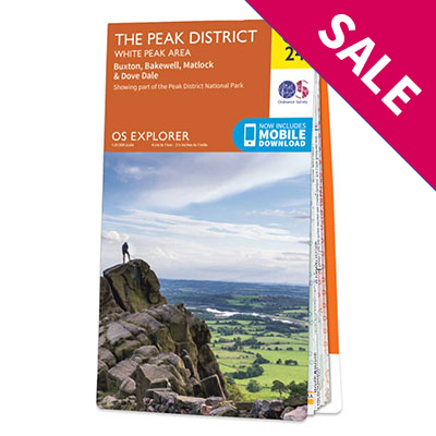 OS Explorer (orange) map cover