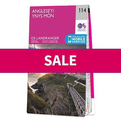 OS Landranger (Pink) map