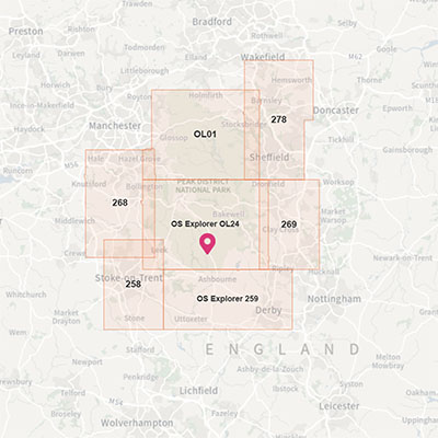 Map sheet outlines image