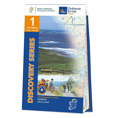 OS Ireland Discovery map cover